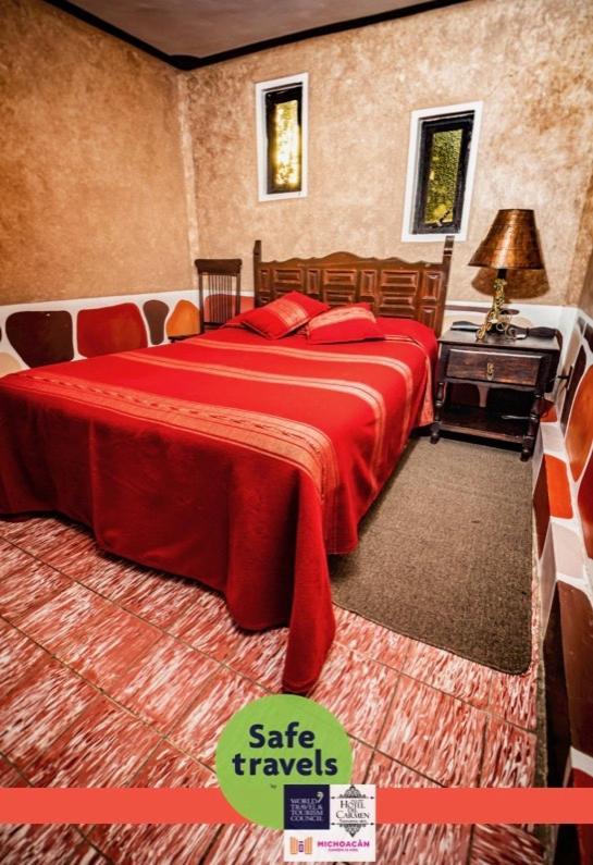 Hotel Del Carmen Tlalpujahua de Rayón Esterno foto